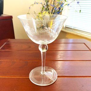 Vintage Danube Champagne/Tall Sherbert Glass by Colony Glass Company